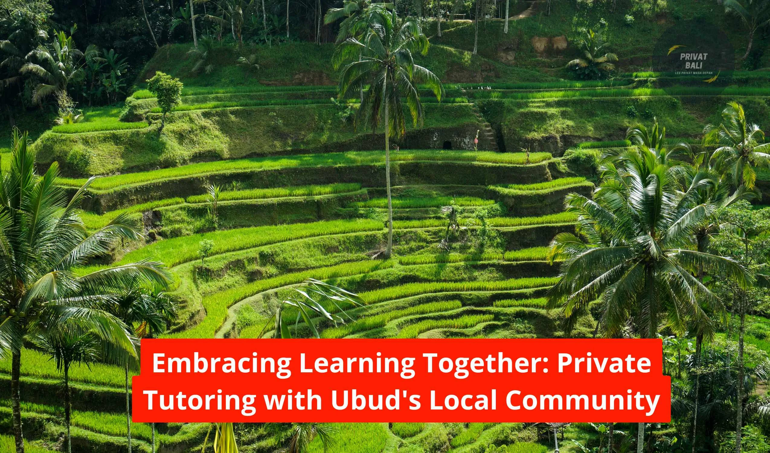 Embracing Learning Together: Private Tutoring with Ubud's Local Community