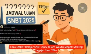 Cara Efektif Belajar SNBT 2025 dalam Waktu Mepet Strategi Ngejar Skor 700+