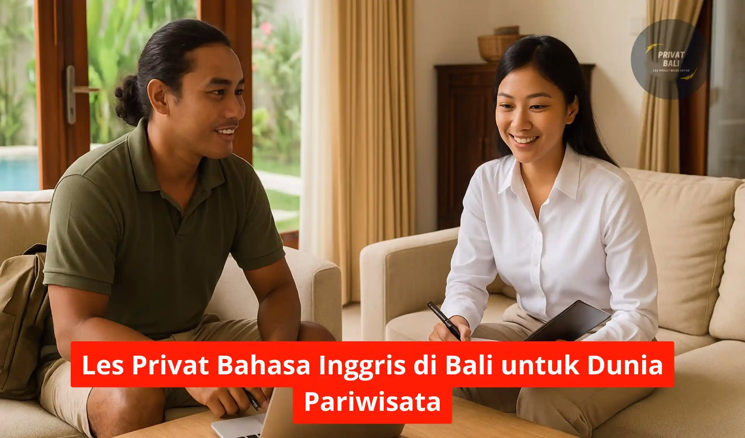 Les Privat Bahasa Inggris di Legian Wilayah Bali untuk Dunia Pariwisata