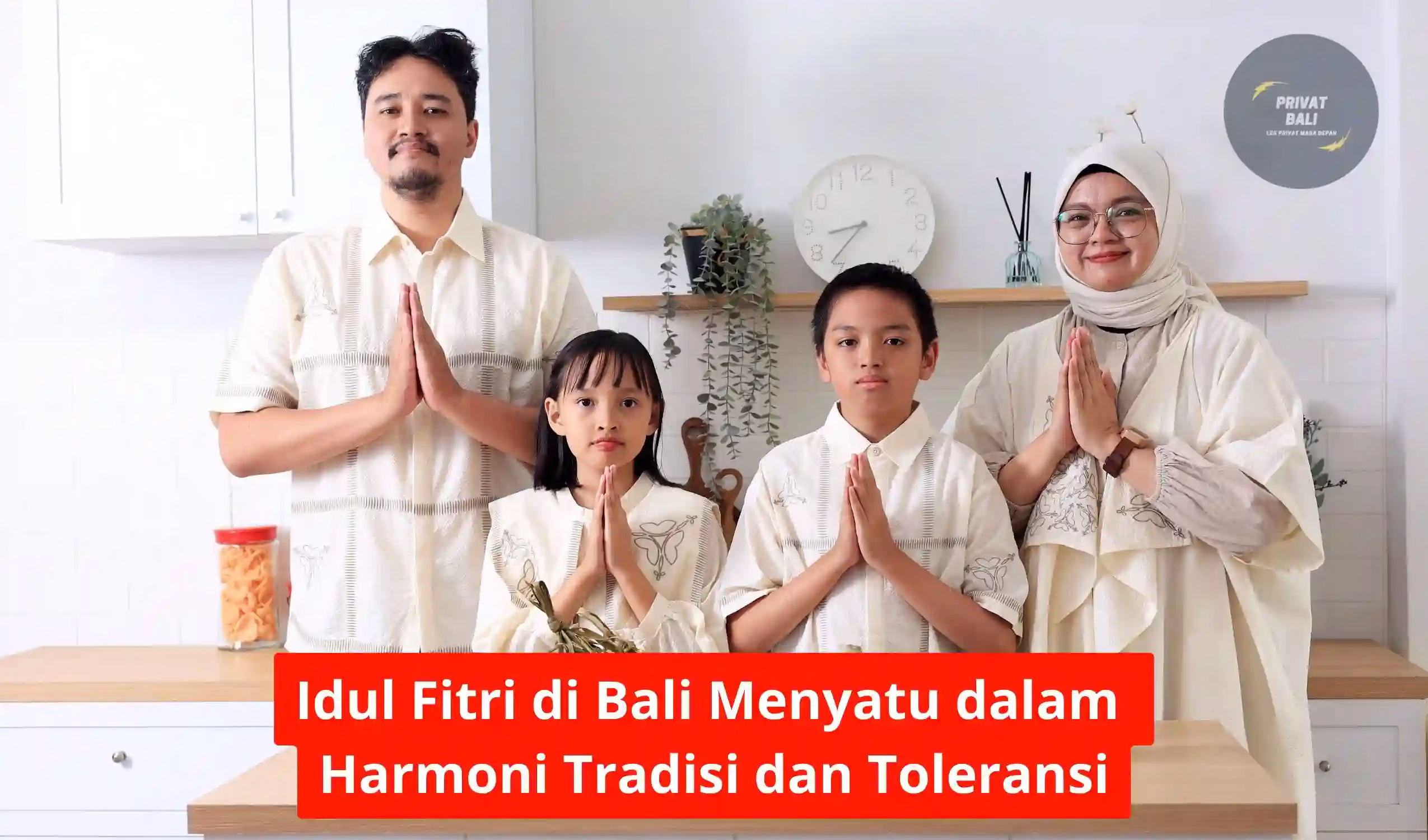 Idul Fitri di Bali Menyatu dalam Harmoni Tradisi dan Toleransi
