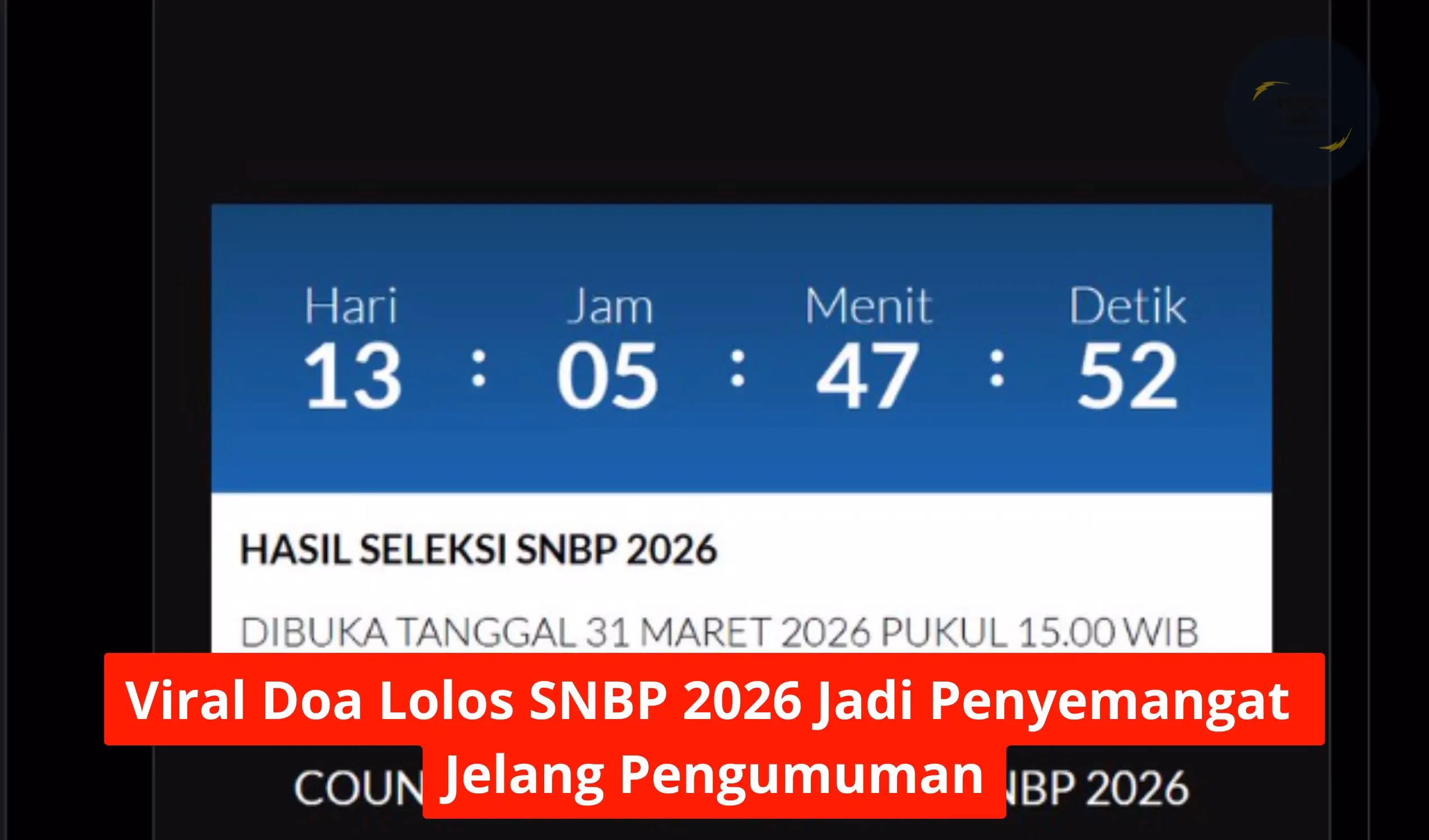 Viral Doa Lolos SNBP 2026 Jadi Penyemangat Jelang Pengumuman