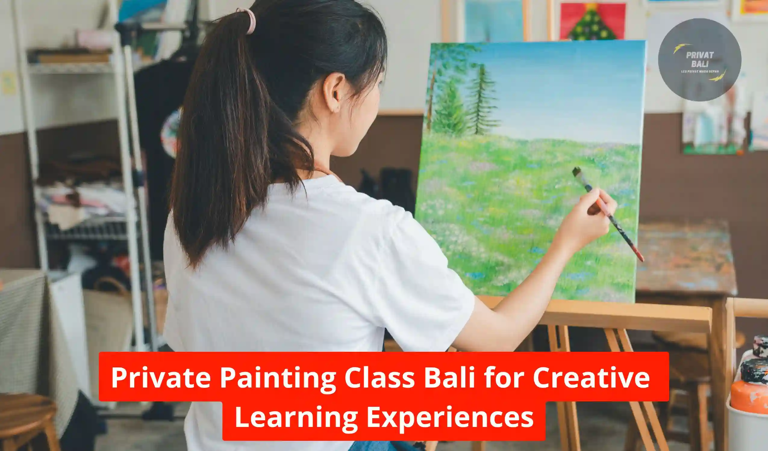 Private Painting Class Bali for Creative Learning Experiences